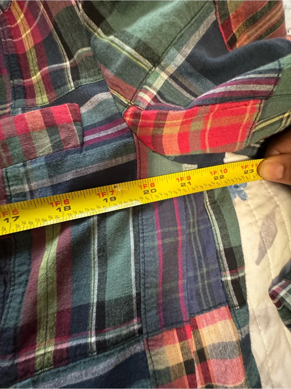 Peter Millar Multicolor Patchwork Plaid Sport Coat